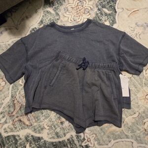 Yogalicious Navy Lounge Set